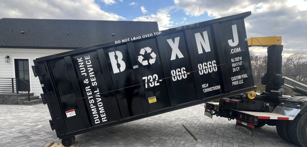 dumpster rental roll off from truck